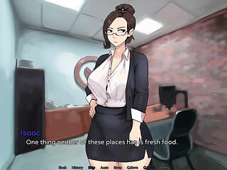 Hazelnut Latte: Male Blows off Female Trans Barista Got His Mouth Filled with Cum