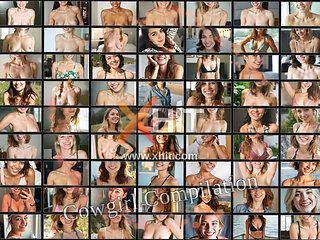 Hot Cowgirl Compilation with Nany and other stars