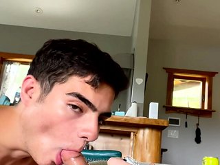 Long big cock for a hot gay dude