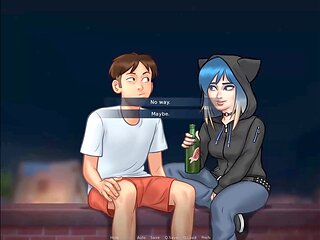 Summertime Saga: bisex doll in episode of animated fun