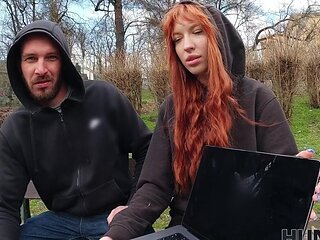 Two cute teens Charlie Dean and Lilly Mays making love