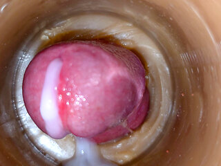 Huge Ejaculatory Dose of Sperm in Pussy Asmr