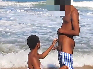 Beach Blow Job