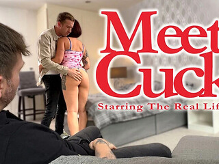 Cuckold Husband Watches Wife Get Filled with Cum by Danny D - Hot Brunette Fuck