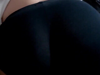 Doa Mary in Black Shorts