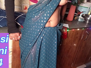 Desi bhabhi fucked hard by her devar in kitchen with hindi dirty audio part 1