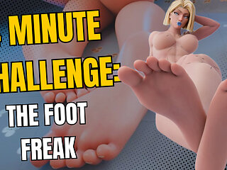 4 Minute Challenge : The Foot Addicted Freak Loser