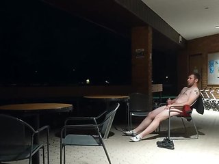 [abx][4][520] - Fully Nude Outdoors At The Golf Club