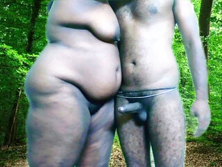 Tamil Step son takes his step mother to the forest and has sex with her public sex rough sex