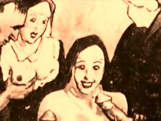 vintage erotic drawings