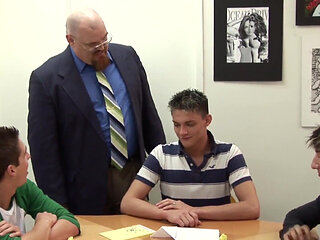 Principal Wood Spanks Nick Ryan