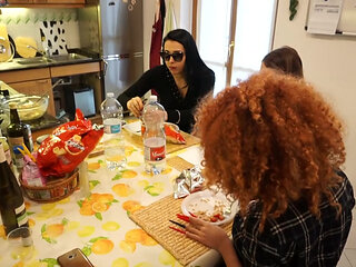 Lunch Humiliation Submissive Slave Eats off Floor