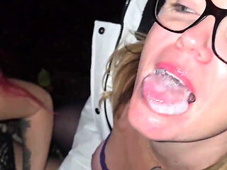 Exhib Annecy with Magdalena Medusa: We Suck My Guy, Together, and We Take His Juice Everywhere