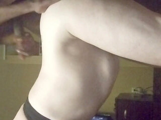 Submissive Femboy taking Bigdaddy8inchz dick in all holes