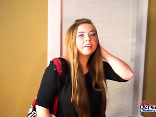 Skinny Cute Blonde Madelyn And Brunette Sofia Finger Fuck Each Others Twat!
