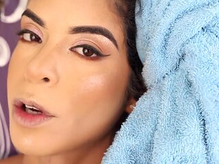 Natasha Rios BTS 4 on 1 Interracial DAP 4