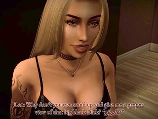 Huge ebony futa dominates a guy - Anais57 taking charge