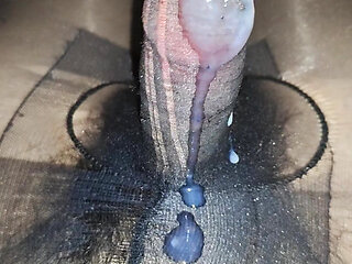 Premature ejaculation stockings hands-free ejaculation