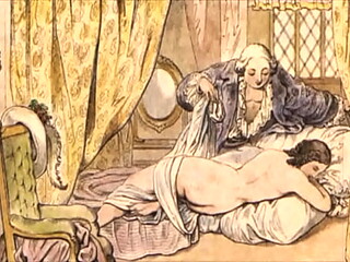 vintage erotic illustration