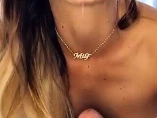 Hot MILF Treats her real stepson to breakfast in bed and