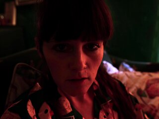 Amateur blondie solo anal masturbation