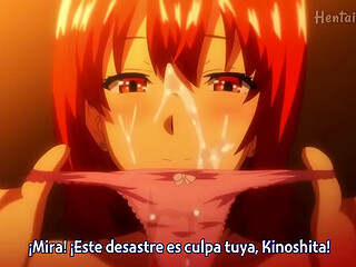Cogiendo con una amiga tsundere