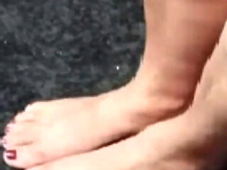 A Friend Cumming on My Feet 3