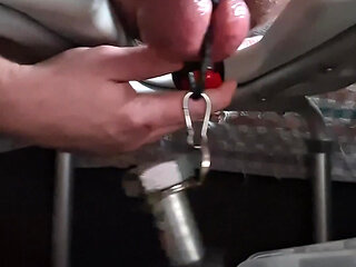 Anal seduction with weights on the balls