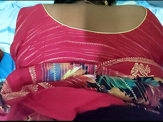 My Lover in Saree Having Doggy Style