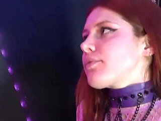 Mistress Nyx Submits Me and Makes Me Obey Her Orders, Lesbian with Strap-on