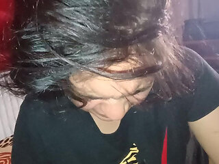 AncaLuxe - stepdad gives me the evening milk