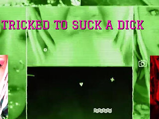 Tricks You to Suck off Her Shemale Friends Cock