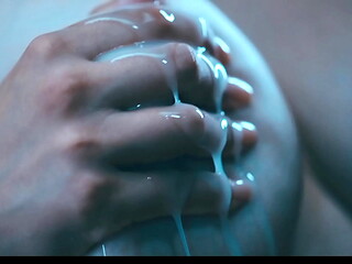 Big Tits Asian Girl Gets Trapped At Home - Hot Lesbian Sex Turns Into Unbith After Breaking In And Sliding Inside Her Pussy TRAILER