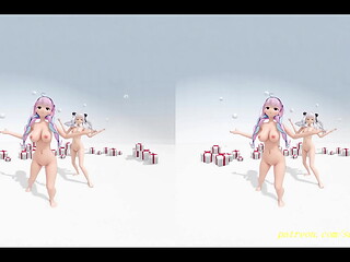 vr180 aqason nude mmd 3d dance