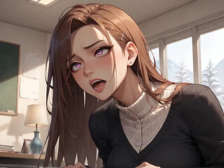 Snowy Squirting Orgasm Double Penetration & Wet Nectar