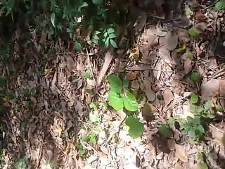 The Wife Got Fucked by Someone Who Came to Clean the Garden While Husband Was at Work
