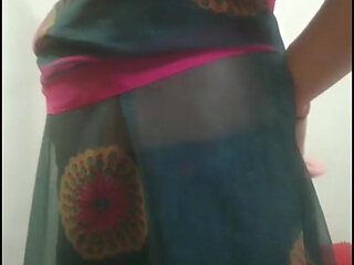 Desi Saree Undressing Tease - Full Nude Solo Play - Intense Orgasm - No Face - 4K