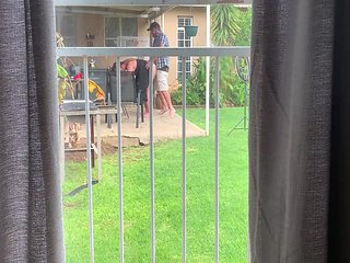 I Caught My Neighbours Fucking Outside In The Backyard ...