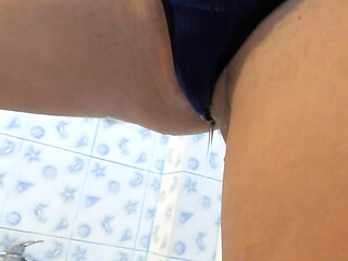 Soak Blue Thong in My Pee