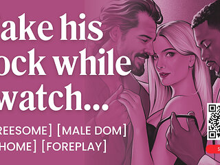 ASMR Audio Porn: Male Daddy Dom Shares His Submissive Wife - MFM Threesome & Wifesharing - Erotic Audio Roleplay for Women