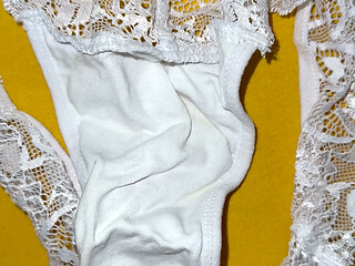 Cum on wife's panties 36