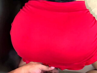 LAS NALGAS REBOTANDO DE MI HIJASTRA CUANDO PRACTICA TWERKING