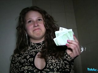 Public agent - 18 yrs older, fertile, her first ever internal cumshot, she's ripe for breeding