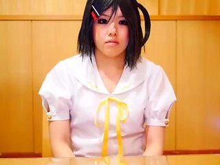 Japanese Cosplay 22: Blowjob, Missonary  Amateur Porn
