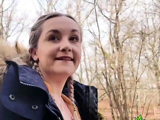 Curly Blonde Teen Records Solo Dildo Masturbation