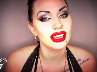 Red lipstick compilation & lip tease! 50$ instead of original price 85$
