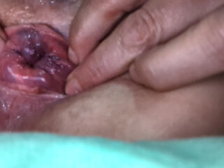 Fingering Ass MILF GILF Solo