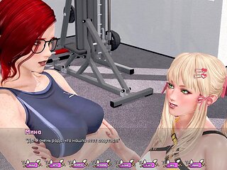 Hot gym milf with big nipples and a passion for pleasure