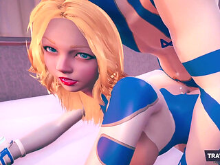 Invisible Woman Is Getting Fucked with Elastic Dick in Anal 2