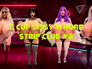 Z Cup Sissy Whore Strip Club #2